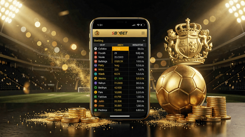 แทงบอล SBOBET ค่าน้ำดี