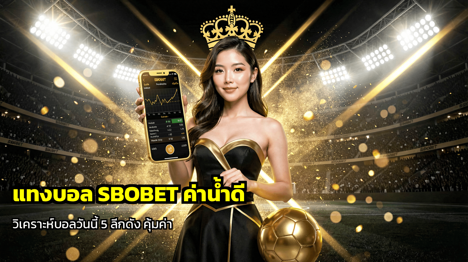 แทงบอล SBOBET ค่าน้ำดี